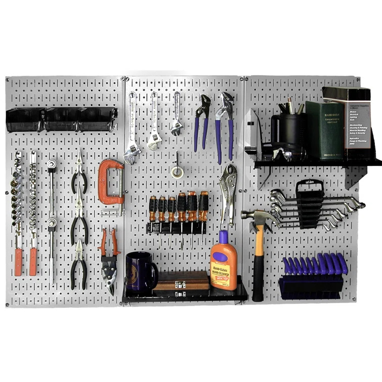 Pegboard Standard Tool Storage 32" H x 48" W Kit