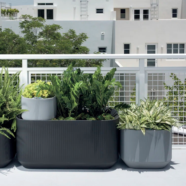 TruDrop Mod Self Watering Planter Box