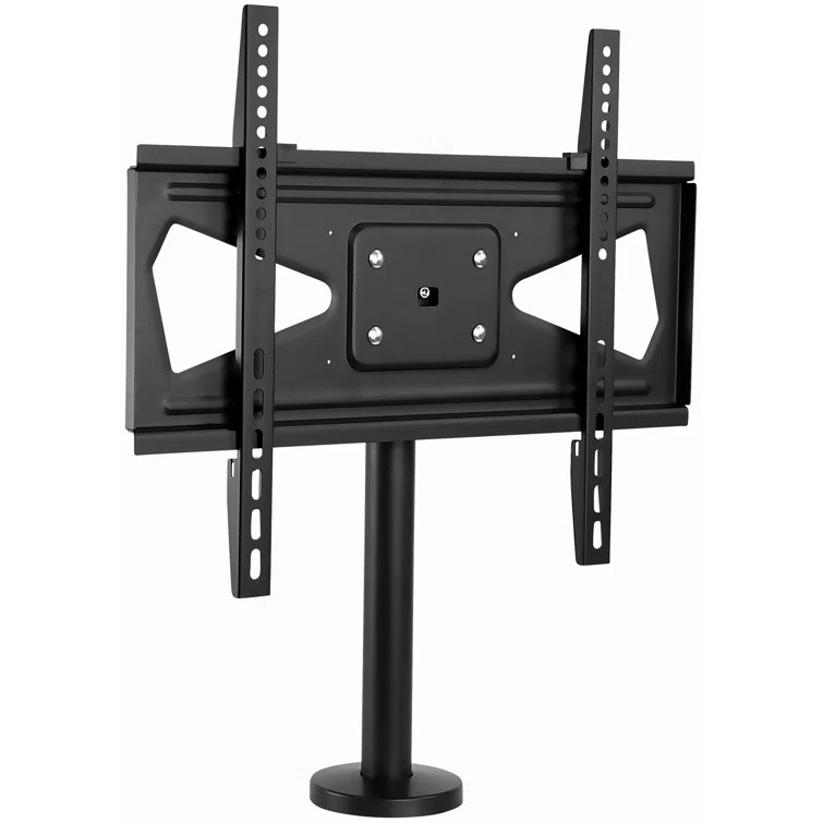Mount-it Mount-It! Bolt Down TV Stand | Heavy Duty Swivel Table Top Desktop Mount For  32" - 55" VESA TVs
