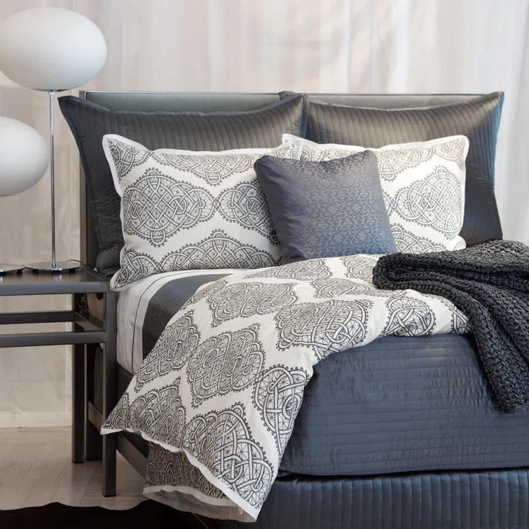 Quilted Silk Channel Coverlet