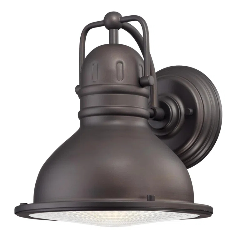 Orson One-Light Dimmable LED, Oil Rubbed Bronze Finish with Frosted Prismatic Lens