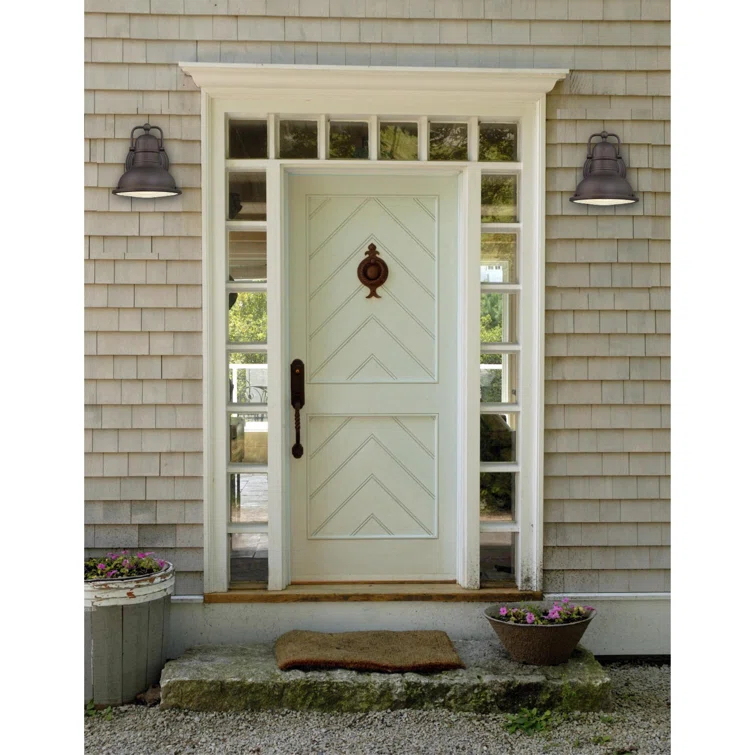 Orson One-Light Dimmable LED, Oil Rubbed Bronze Finish with Frosted Prismatic Lens