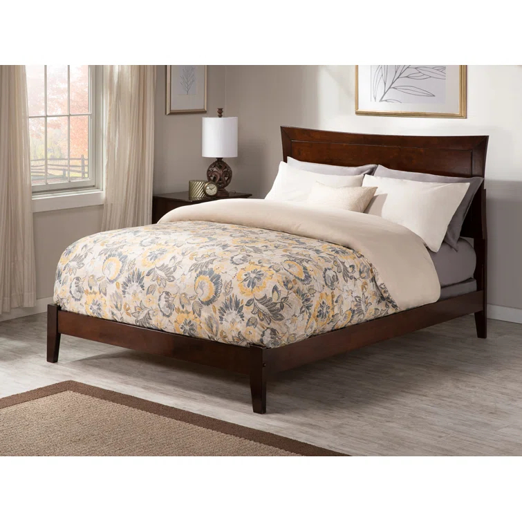 Metro Low Profile Solid Wood Platform Bed