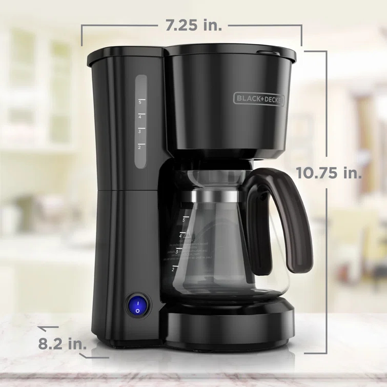 BLACK+DECKER 5-Cup Switch Coffee Maker
