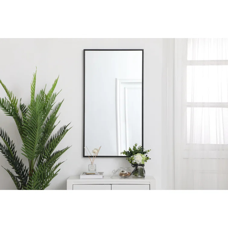 Sabine Metal Rectangle Wall Mirror