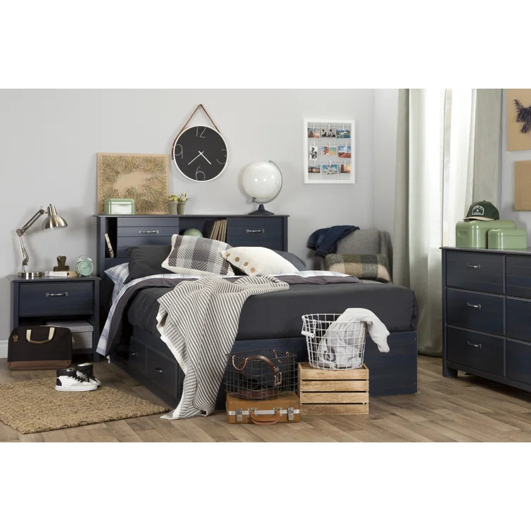 Cubby 1 Drawer Nightstand