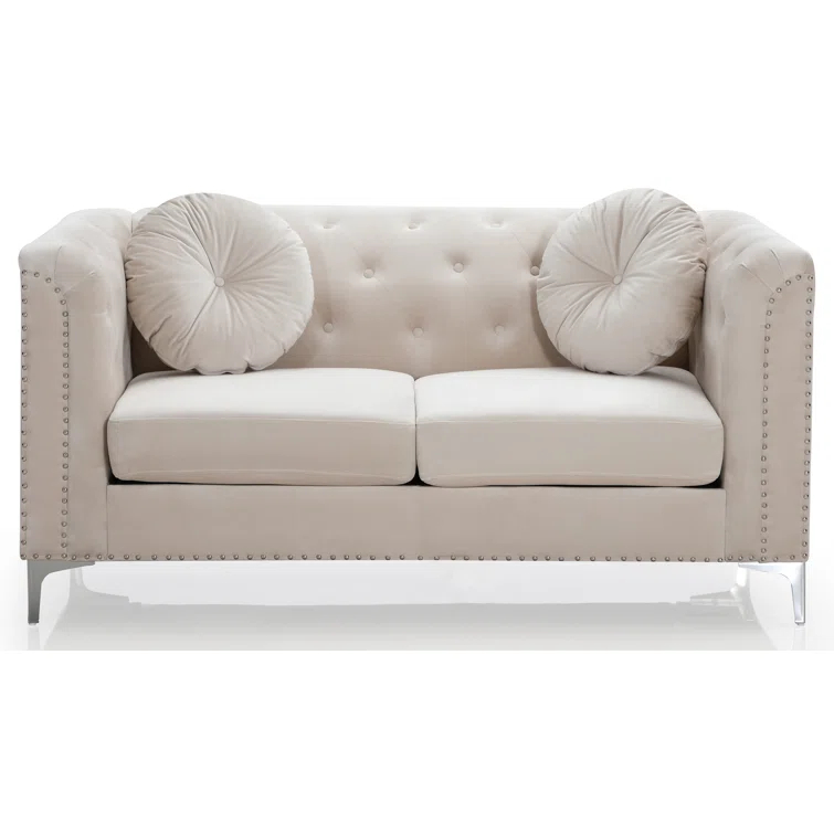 Soho 62'' Velvet Loveseat