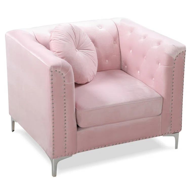 Soho Velvet Chesterfield Chair