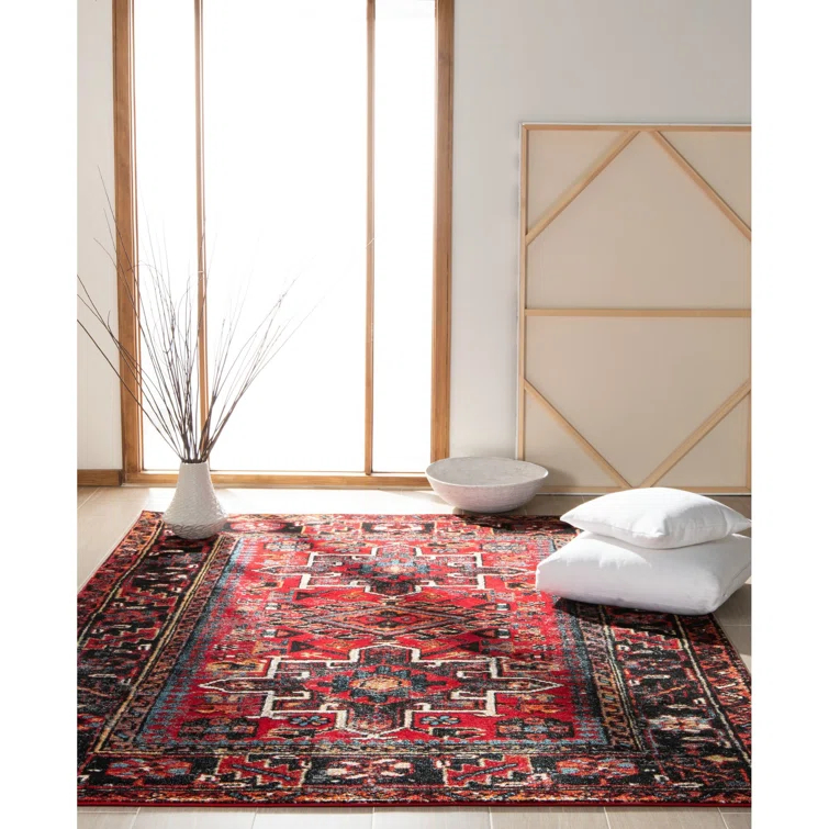 Amaniya Vintage Hamadan Performance Southwestern Rug