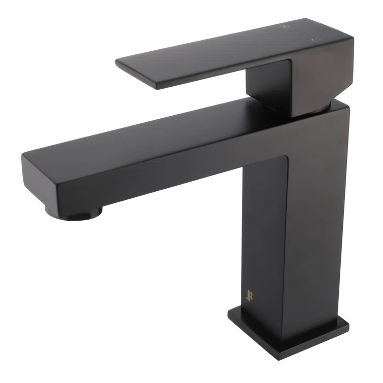 Single Hole Bathroom Faucet with Pop-up Drain and Strainer Basket