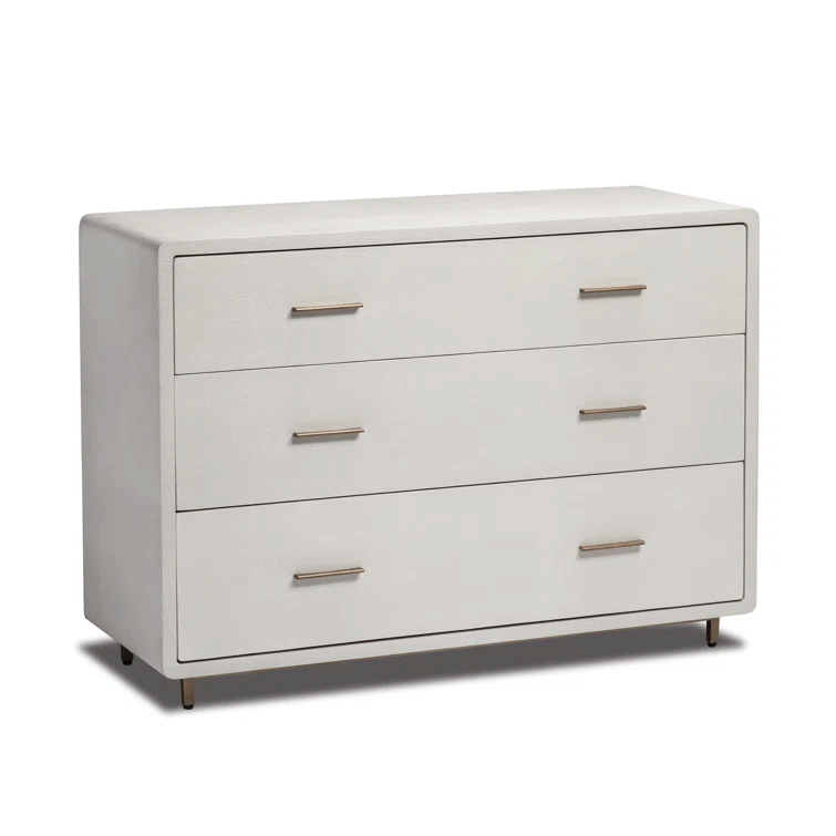 Calypso Solid Wood 46'' W 3 - Drawer Dresser