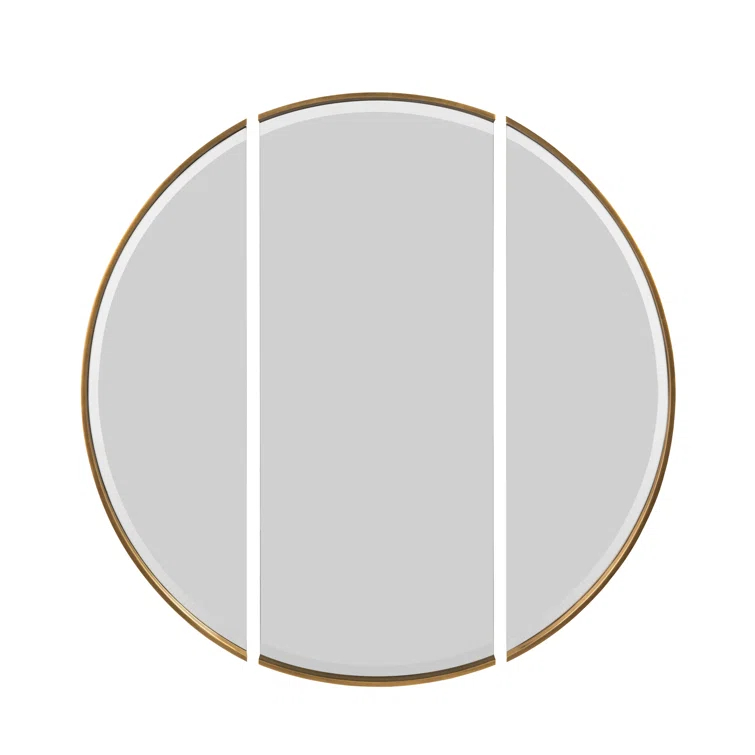 John-Richard Tarski Metal Flat Wall Mirror