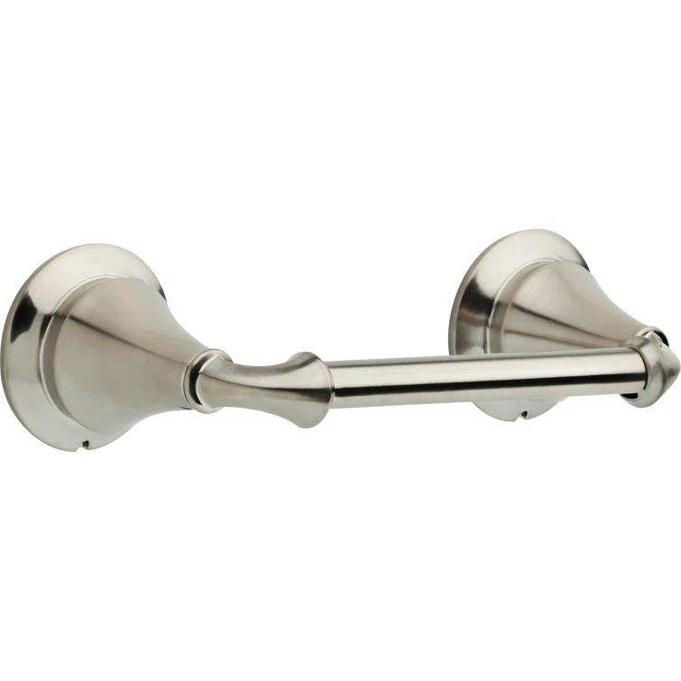 Linden™ Wall Mount Pivot Arm Toilet Paper Holder Bath Hardware Accessory