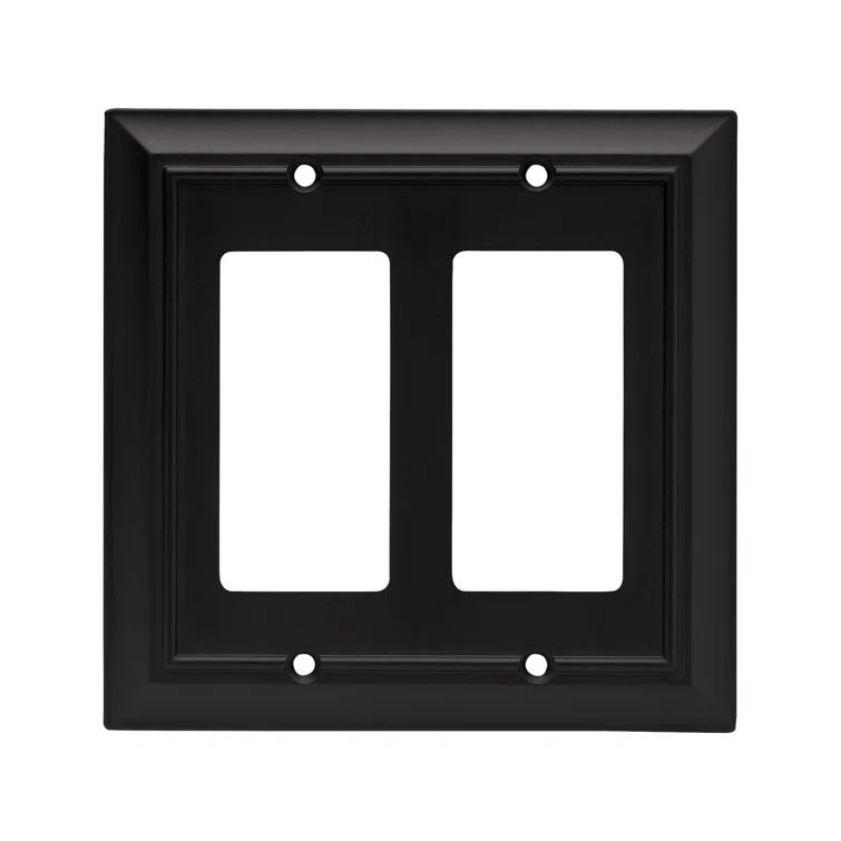Architectural 2-Gang Rocker Wall Plate