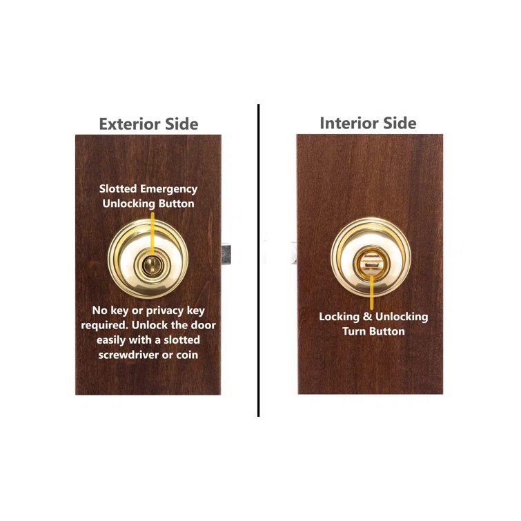 Ball Privacy Door Knob