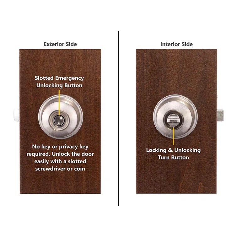Ball Privacy Door Knob