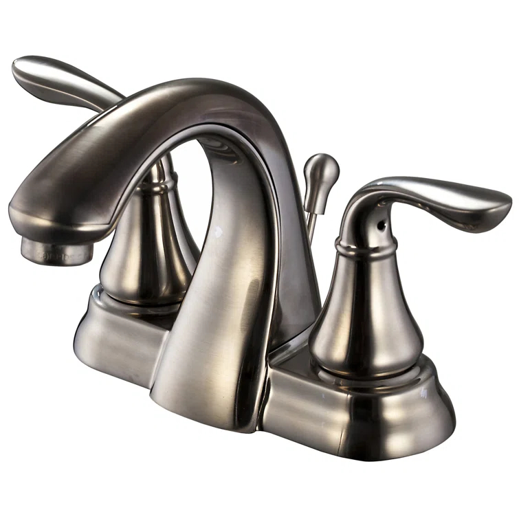 Kree Arc Collection Centerset Bathroom Faucet with Drain Assembly