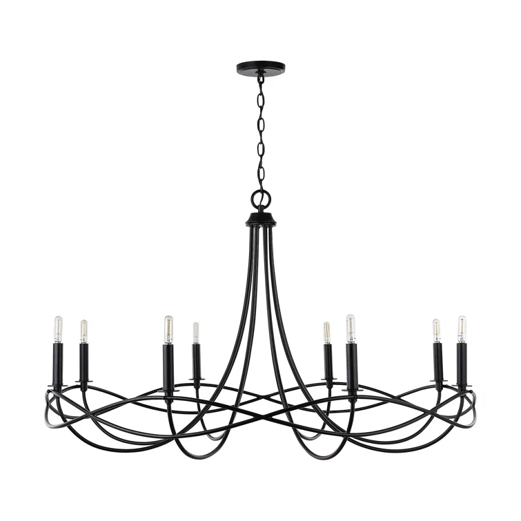 8 - Light Dimmable Classic / Traditional Chandelier