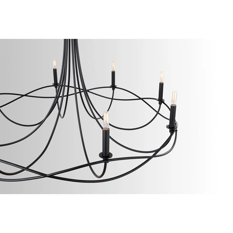 8 - Light Dimmable Classic / Traditional Chandelier