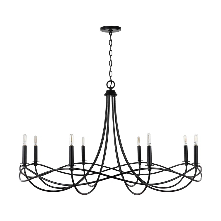 8 - Light Dimmable Classic / Traditional Chandelier