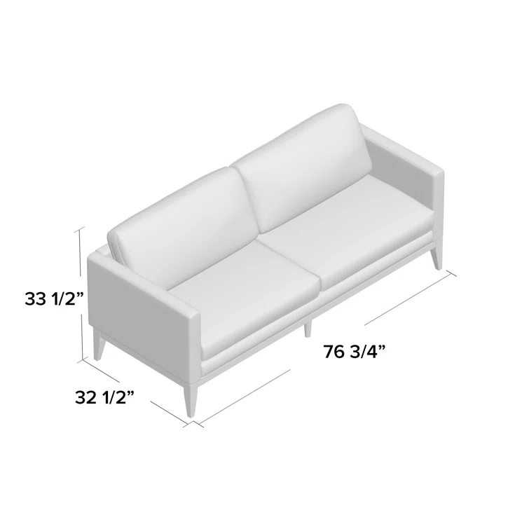 Rowland 77'' Upholstered Sofa