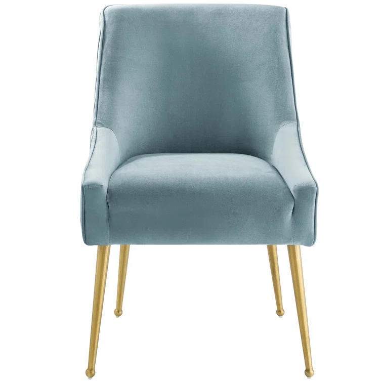 Discern Pleated Back Upholstered Performance Velvet Dining Chair by Modway