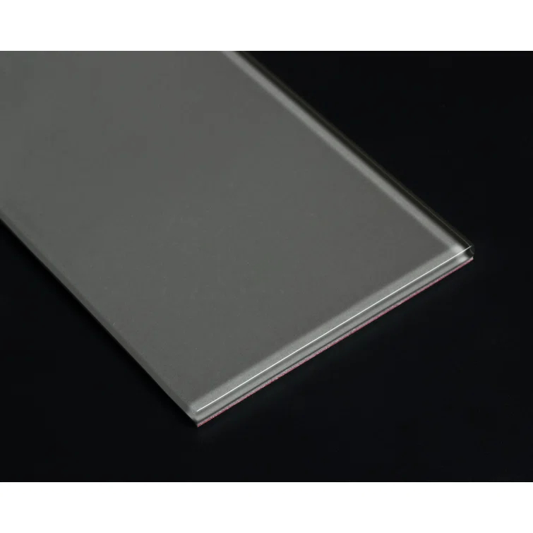 3'' W x 6'' L Glass Peel and Stick Subway Tile