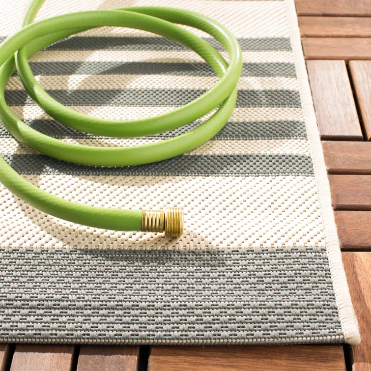 Pontianak Performance Striped Rug