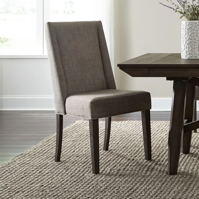 Double Bridge Upholstered Side Chair