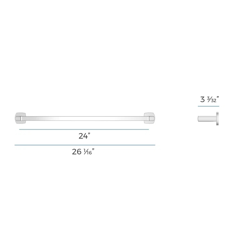 Deckard 24" Mounting Towel Bar