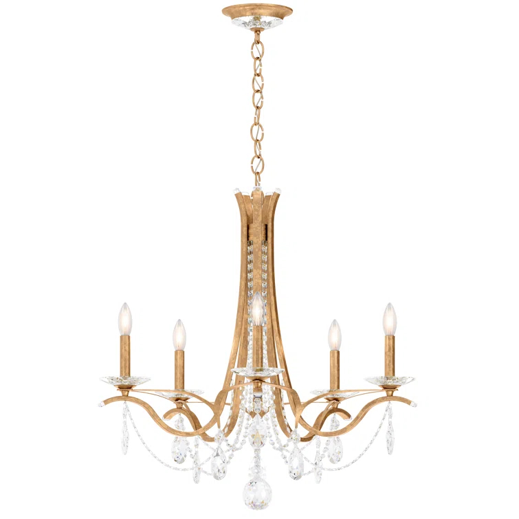 Vesca 5 - Light Dimmable Classic / Traditional Chandelier
