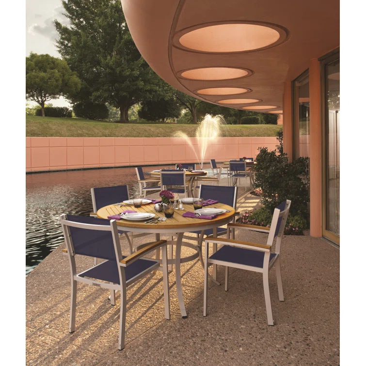 Travira Stacking Patio Arm Chair