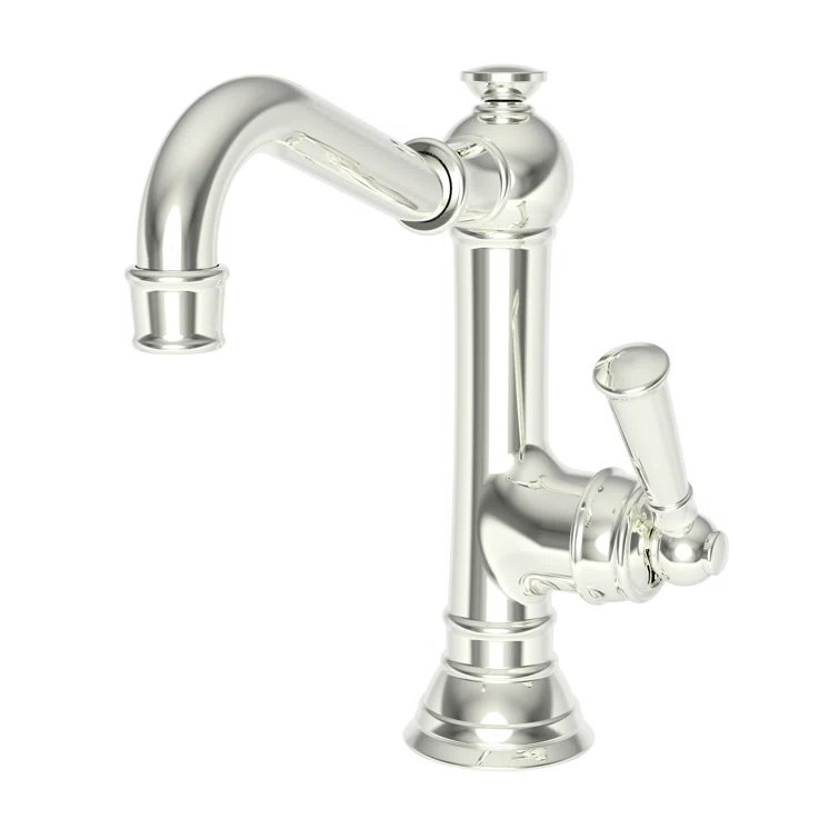 Jacobean Single Hole Bathroom Faucet with Drain Assembly