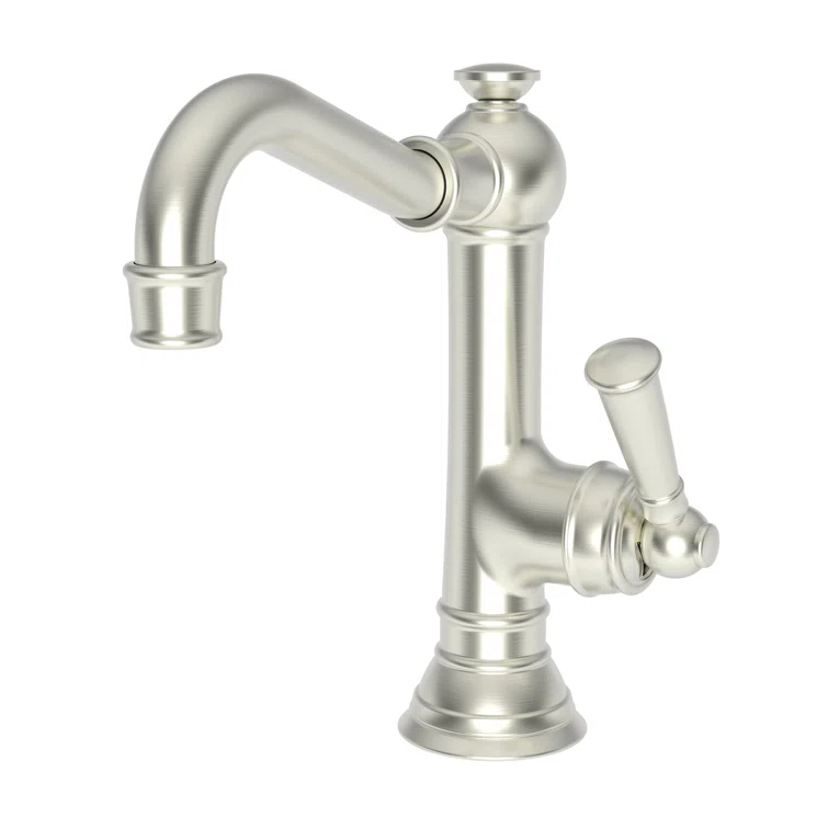Jacobean Single Hole Bathroom Faucet with Drain Assembly