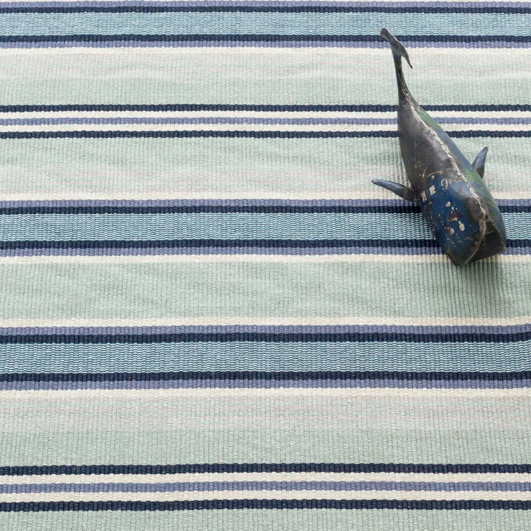 Barbados Stripe Handwoven Cotton Rug
