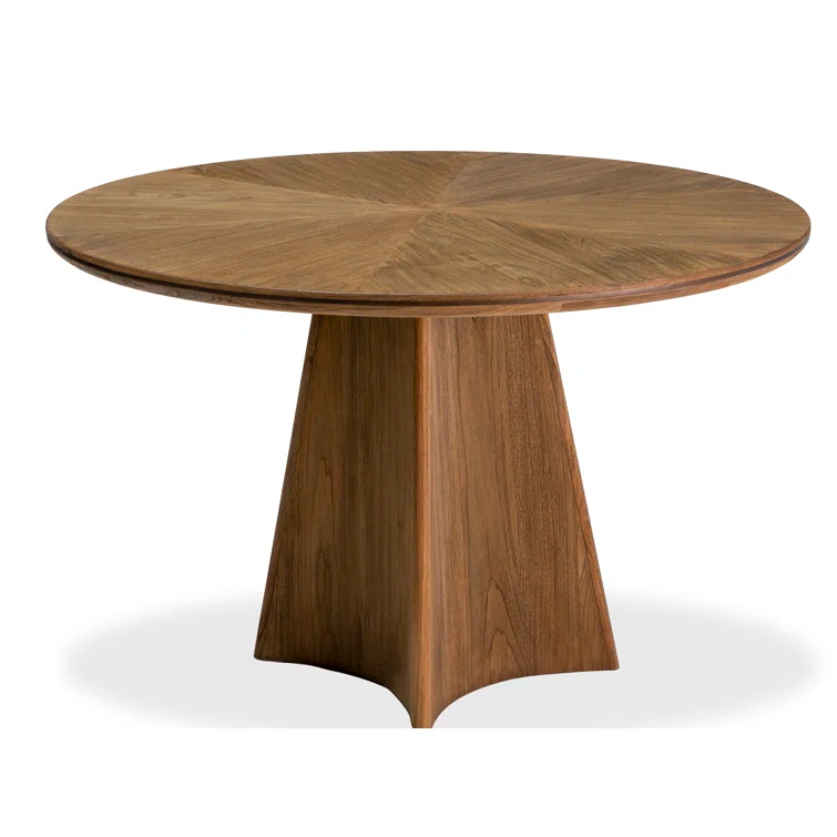 Avalon Round Solid Wood Base Dining Table
