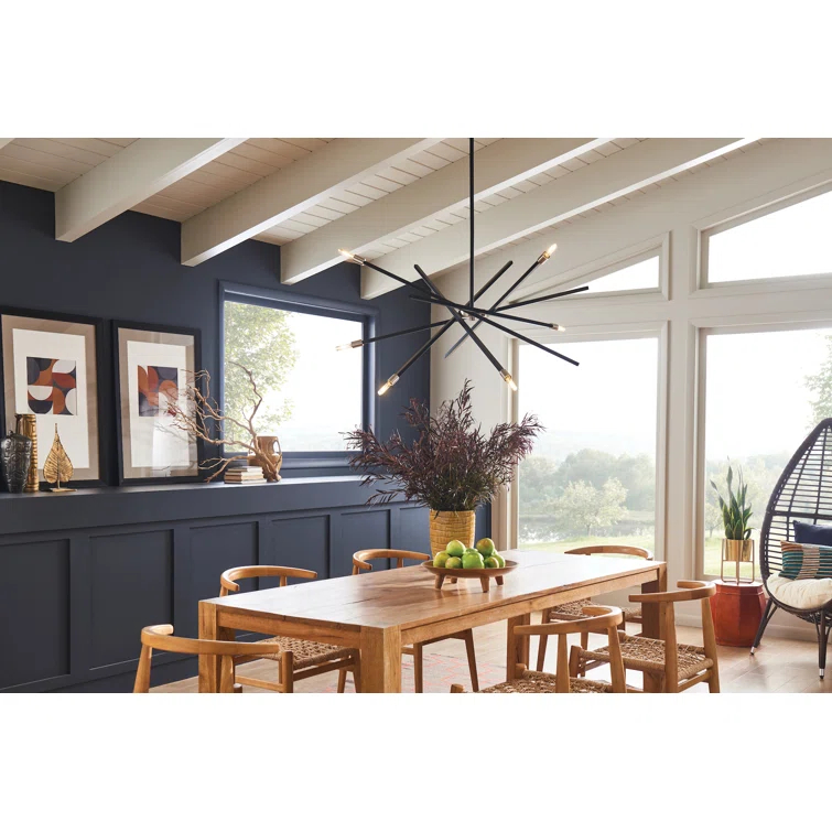 Archer 6 - Light Sputnik Modern Linear Chandelier