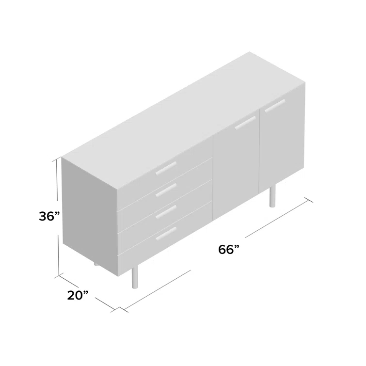 Shale 66'' Sideboard