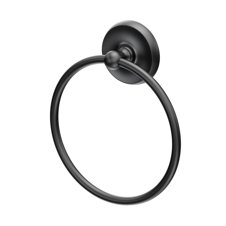 Designer II Wall Mounted 6.50" Towel Ring for Bathroom, Kitchen