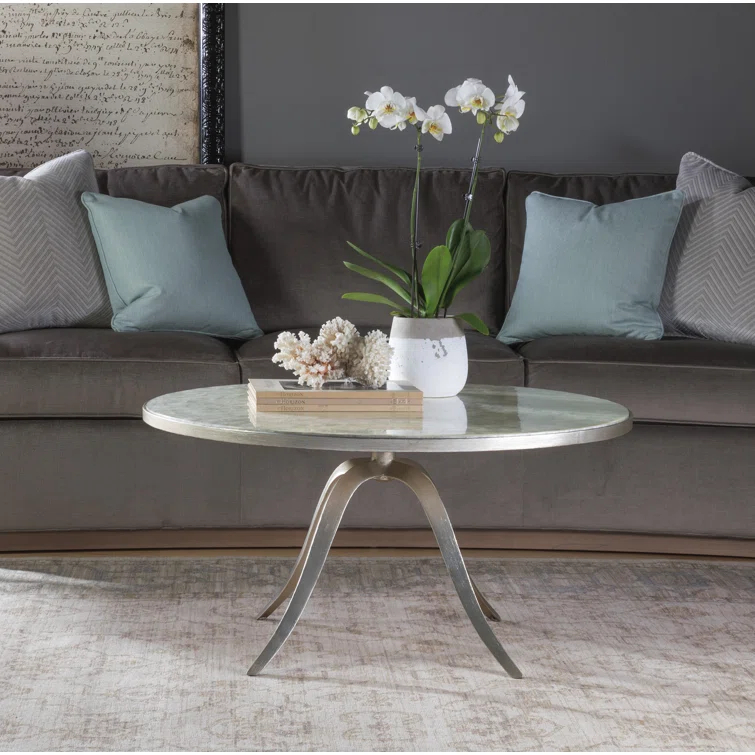 Signature Designs Crystal Stone Cocktail Table