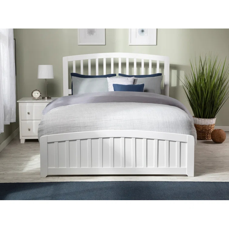 Richmond Solid Wood Low Profile Platform Bed