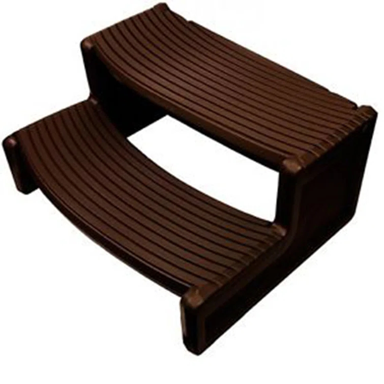 Confer Plastics Handi-Step Spa Hot Tub Stairs for Straight & Curved Spas