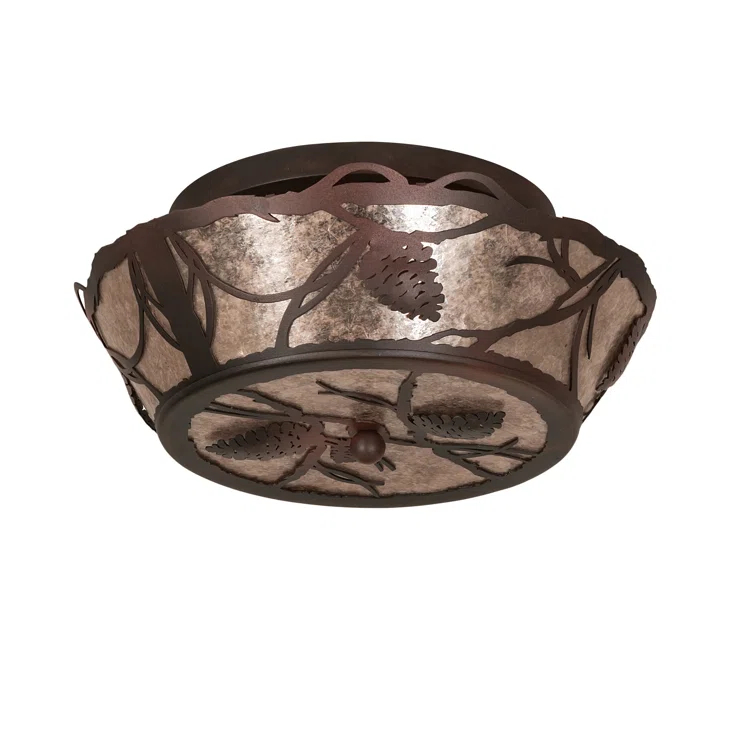 Mica Semi Flush Mount