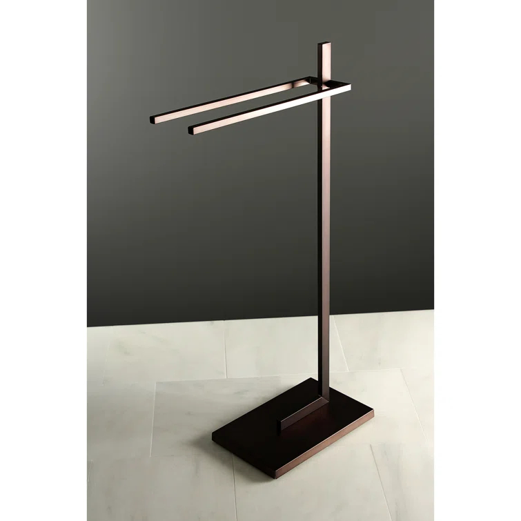 Kingston Brass Edenscape Freestanding Dual Towel Rack