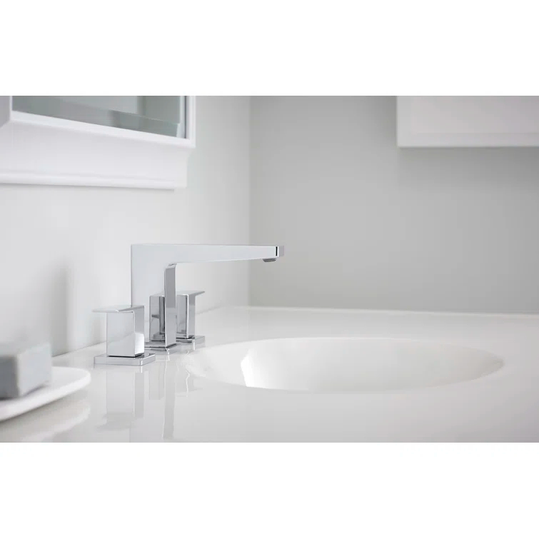 Honesty® Widespread Bathroom Faucet with Drain Assembly