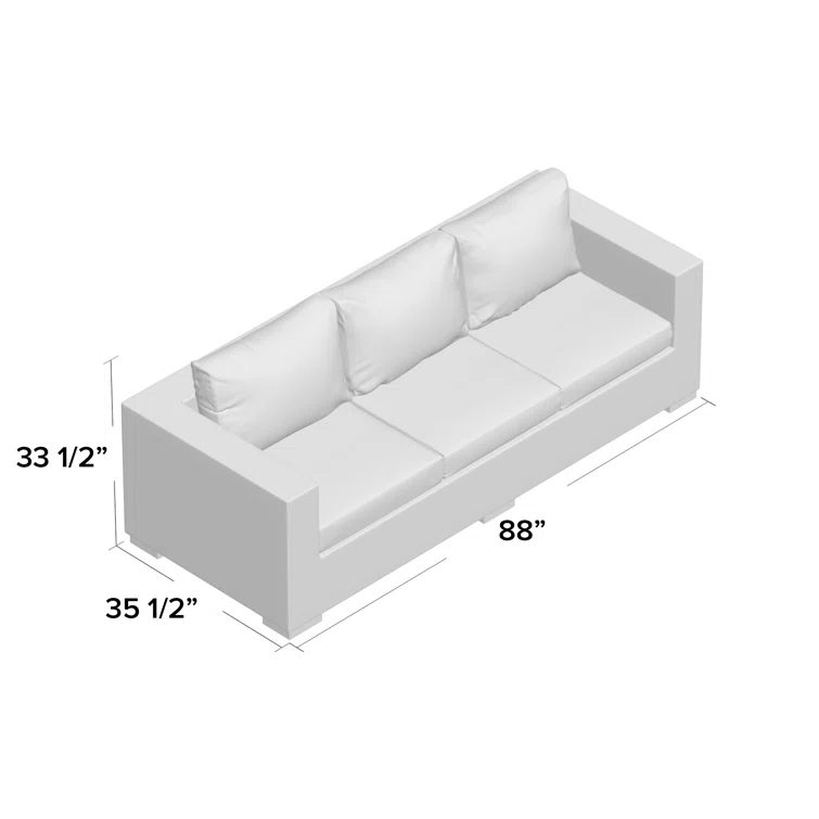 Modway Convene Outdoor Patio Sofa