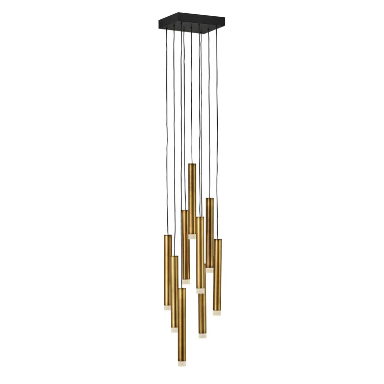 Harmony 9-Light Adjustable Modern Pendant w/ Integrated LED