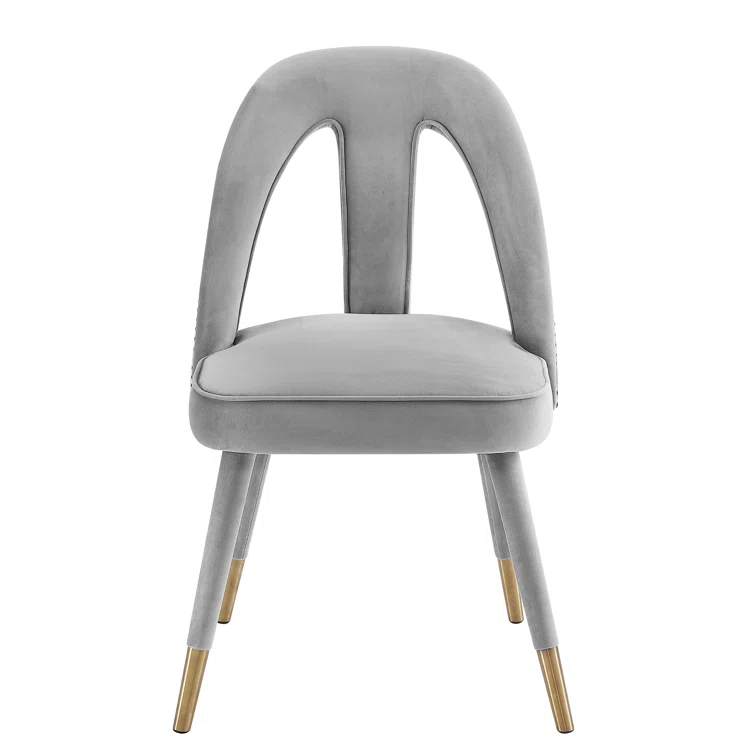 Petra 19.3'' H Velvet Upholstered Side Chair