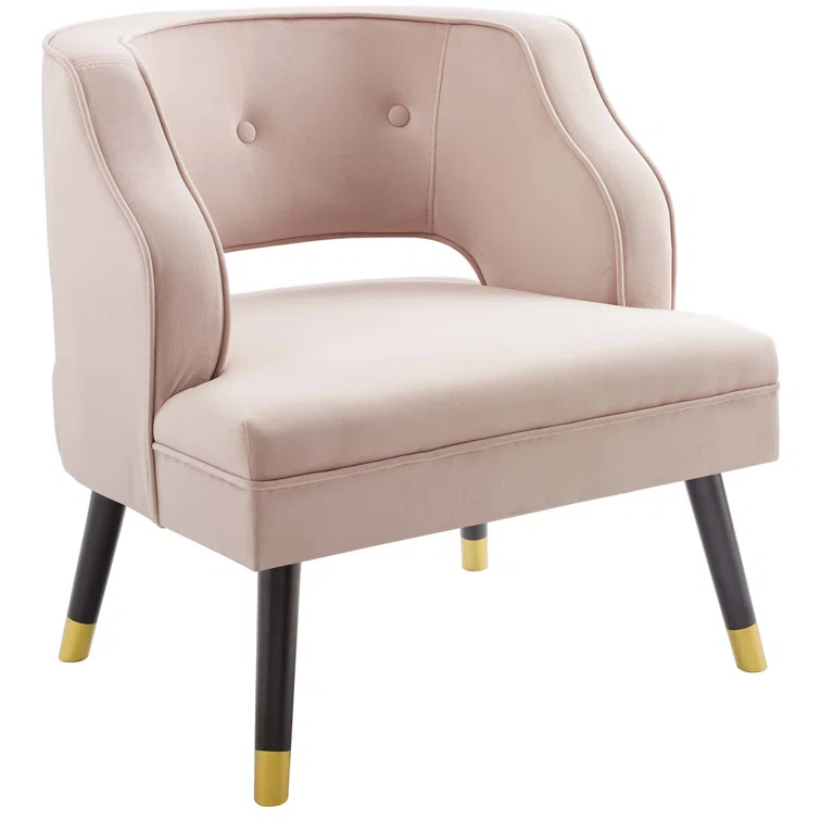 Carson Carrington Taktsberget Velvet Armchair by Modway