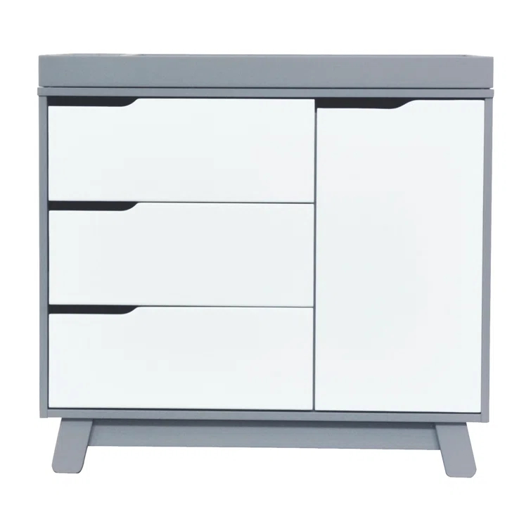 Hudson 3-Drawer Changer Dresser with Removable Changing Tray